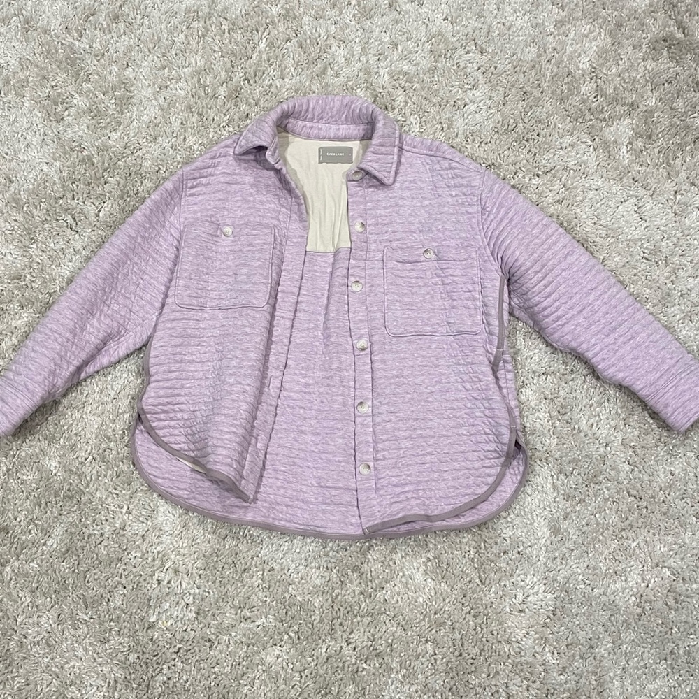 Everlane - The Organic Cotton Quilted Shirt Jacket